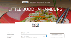 Desktop Screenshot of little-buddha-lieferservice.de