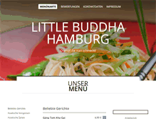 Tablet Screenshot of little-buddha-lieferservice.de